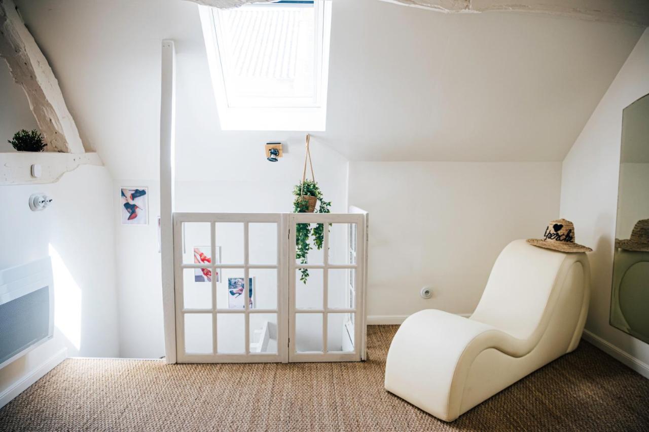 Loveroom Du Perche : Maison Avec Balneo Moulins-la-Marche ภายนอก รูปภาพ