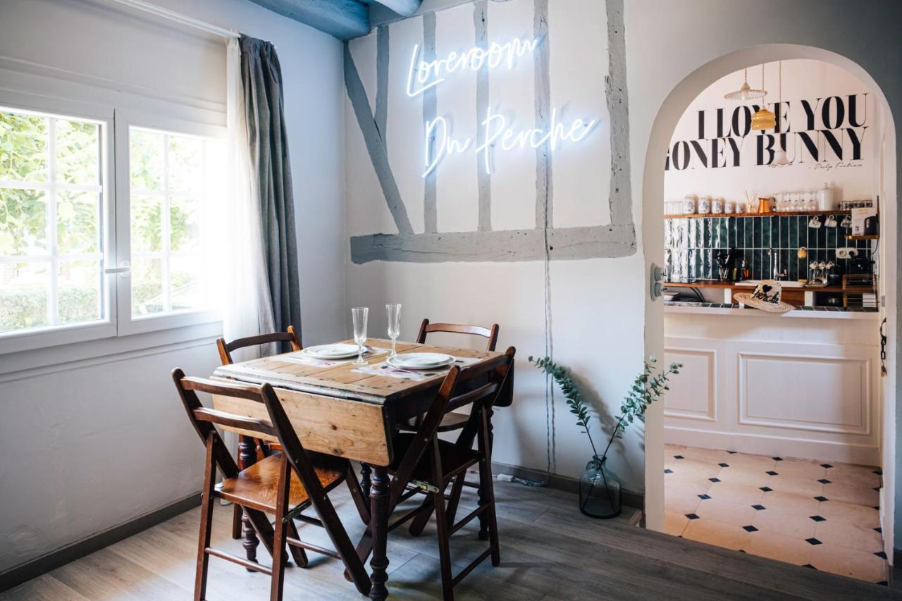 Loveroom Du Perche : Maison Avec Balneo Moulins-la-Marche ภายนอก รูปภาพ
